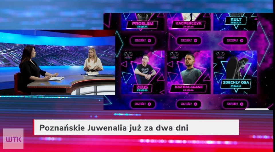 Gość Wieczoru WTK: Poznańskie Juwenalia już za dwa dni