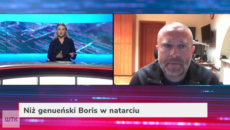 Niż genueński Boris w natarciu