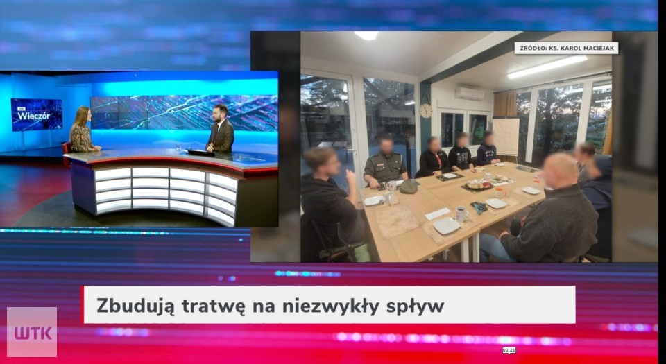 Gość Wieczoru WTK: Zbudują tratwę na niezwykły spływ