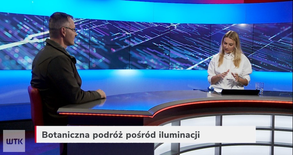 Gość Wieczoru WTK: Premierowy pokaz iluminacji w Ogrodzie Dendrologicznym UP