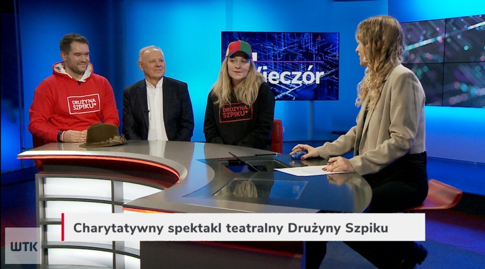 Gość Wieczoru WTK: Charytatywny spektakl teatralny na antenie WTK!