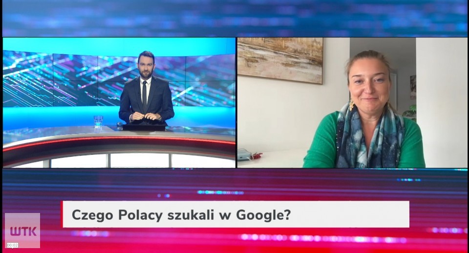 Gość Wieczoru WTK: Jakie pytania wpisywaliśmy w 2024 roku w wyszukiwarkę Google?